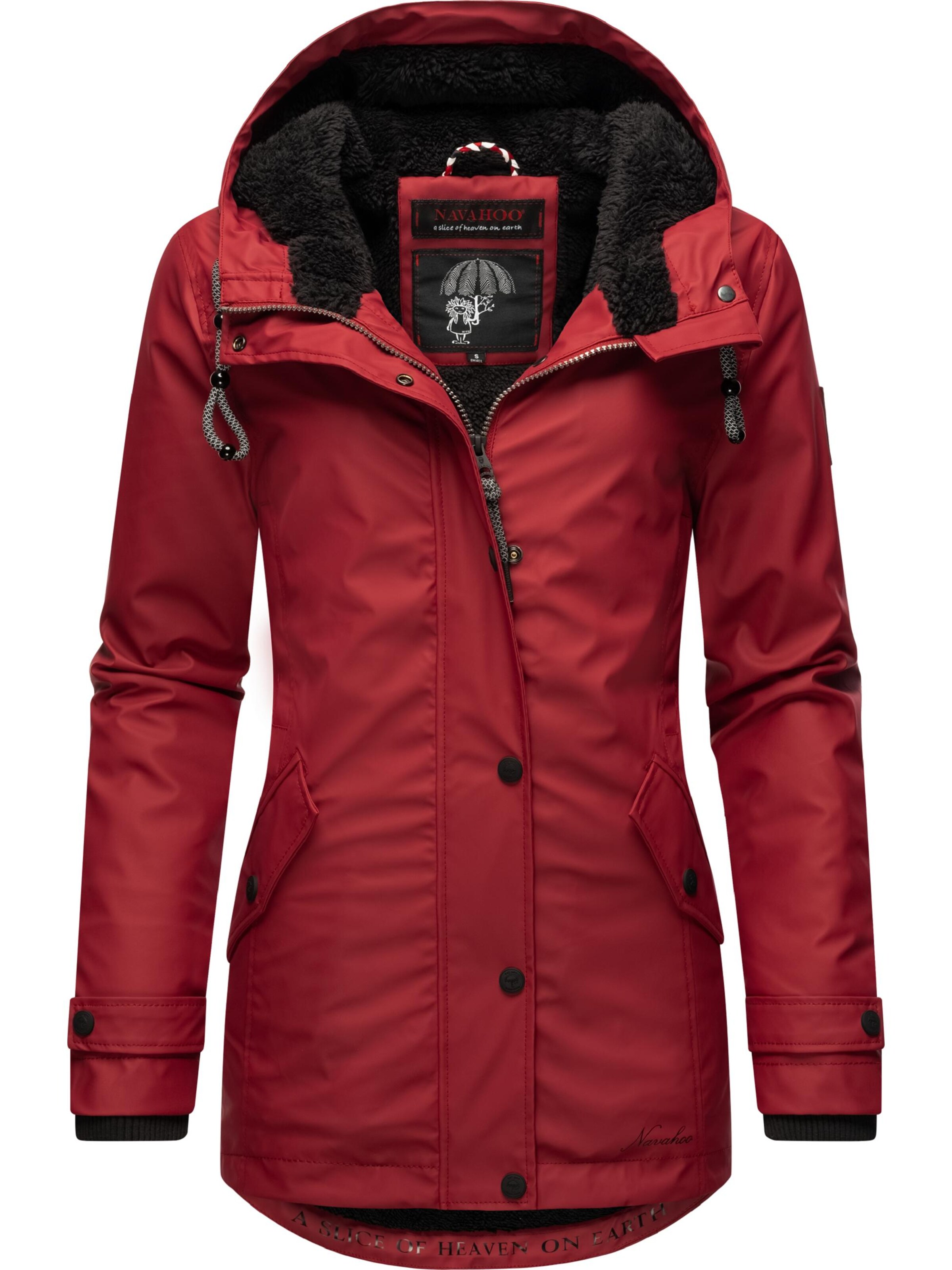 NAVAHOO Winter jacket 'Lindraa' in Red: front