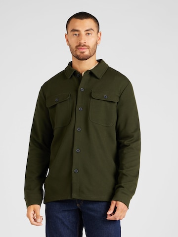 Only & Sons Comfort fit Button Up Shirt 'New Kodyl' in Green: front