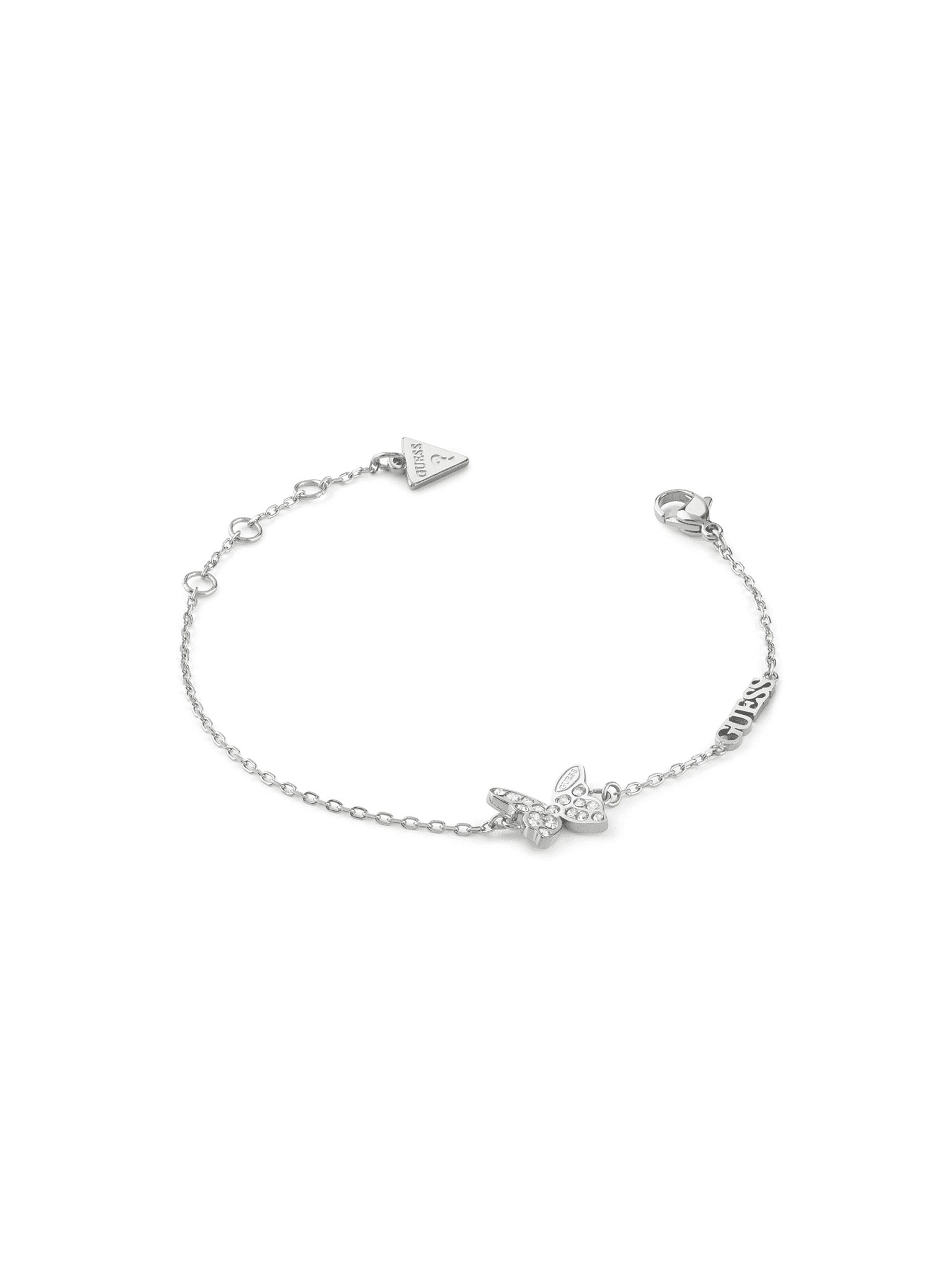 GUESS Armband 'Chrysalis' in Silber: Vorderseite