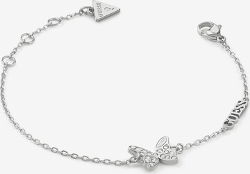 GUESS Bracelet 'Chrysalis' in Silver: front