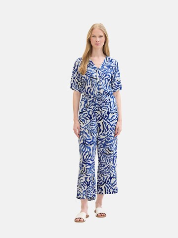 TOM TAILOR Jumpsuit in Blauw