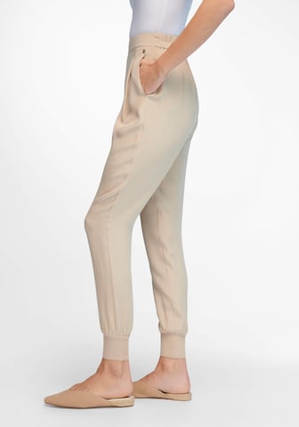 Laura Biagiotti Roma Tapered Pants in Beige