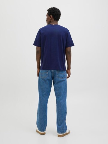 JACK & JONES Тениска 'JORFrederiksberg' в синьо