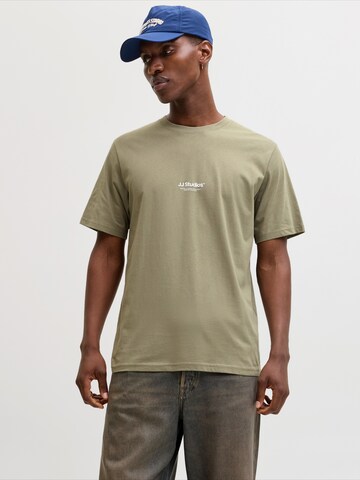 Maglietta 'JJESOHO' di JACK & JONES in verde: frontale