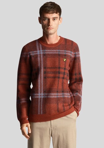 Lyle & Scott Sweater in Red: front