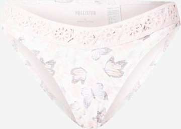 HOLLISTER Bikini hlačke | bela barva: sprednja stran