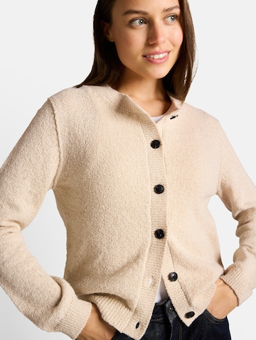 TOM TAILOR Gebreid vest in Beige