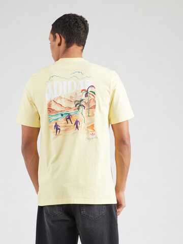 ADIDAS ORIGINALS Shirt in Yellow
