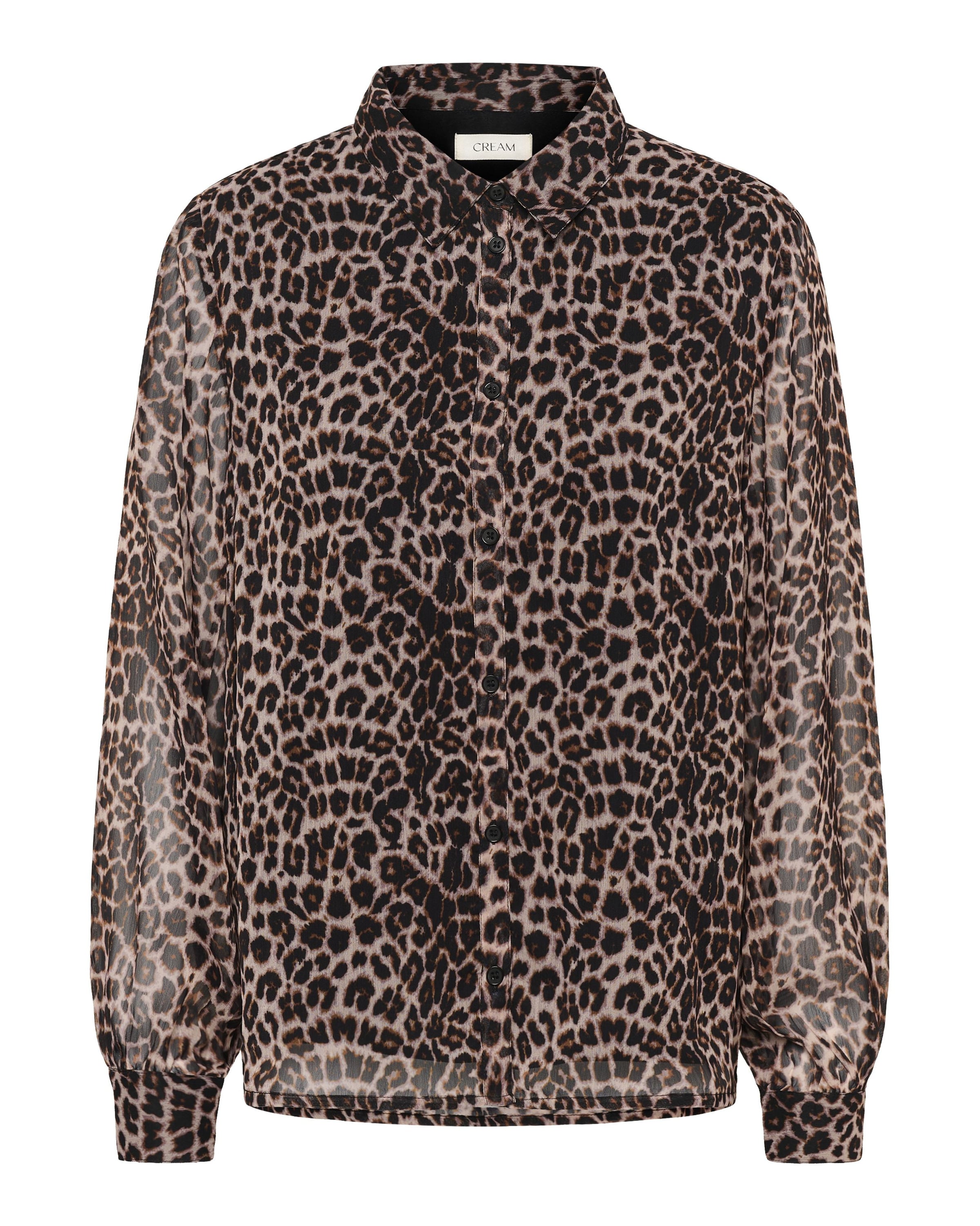 Camicia da donna 'CRYuna' di Cream in marrone: frontale