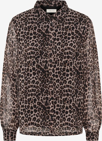 Cream Bluse 'CRYuna' in Braun: Vorderseite