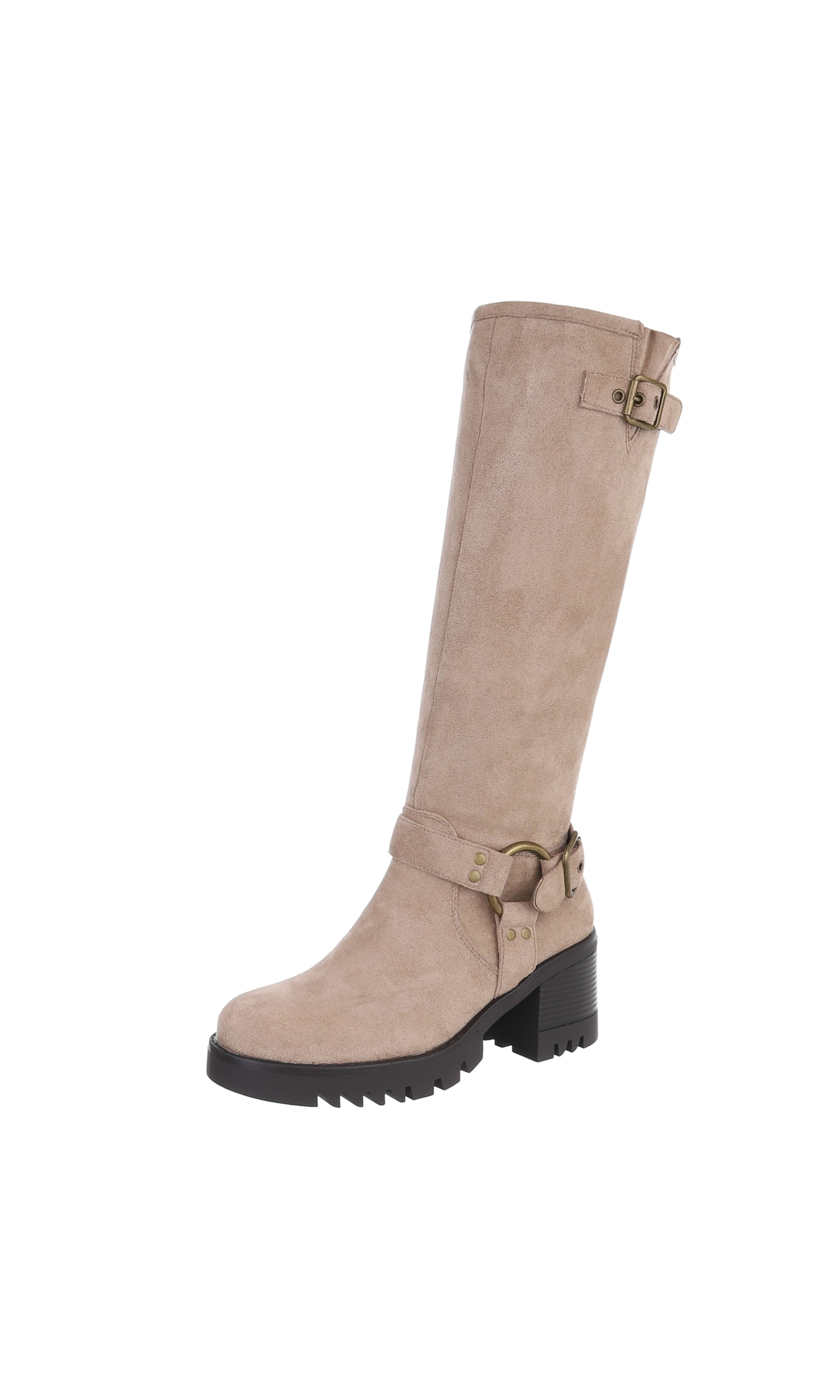 Ital-Design Boots in Brown: front