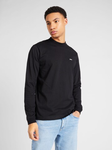 T-Shirt 'AMERICANA' DENHAM en noir : devant