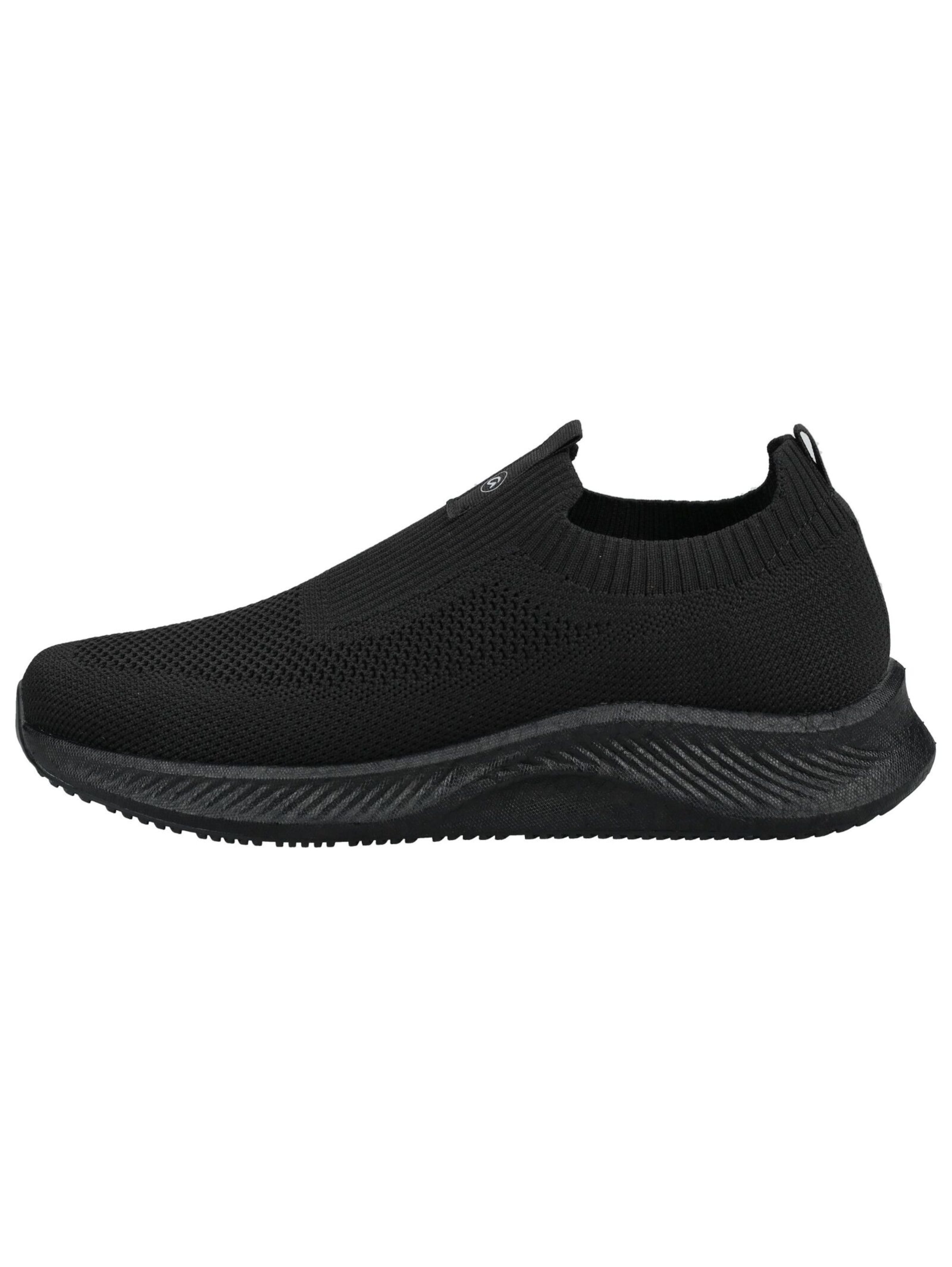 ARA Platform trainers in Black: front