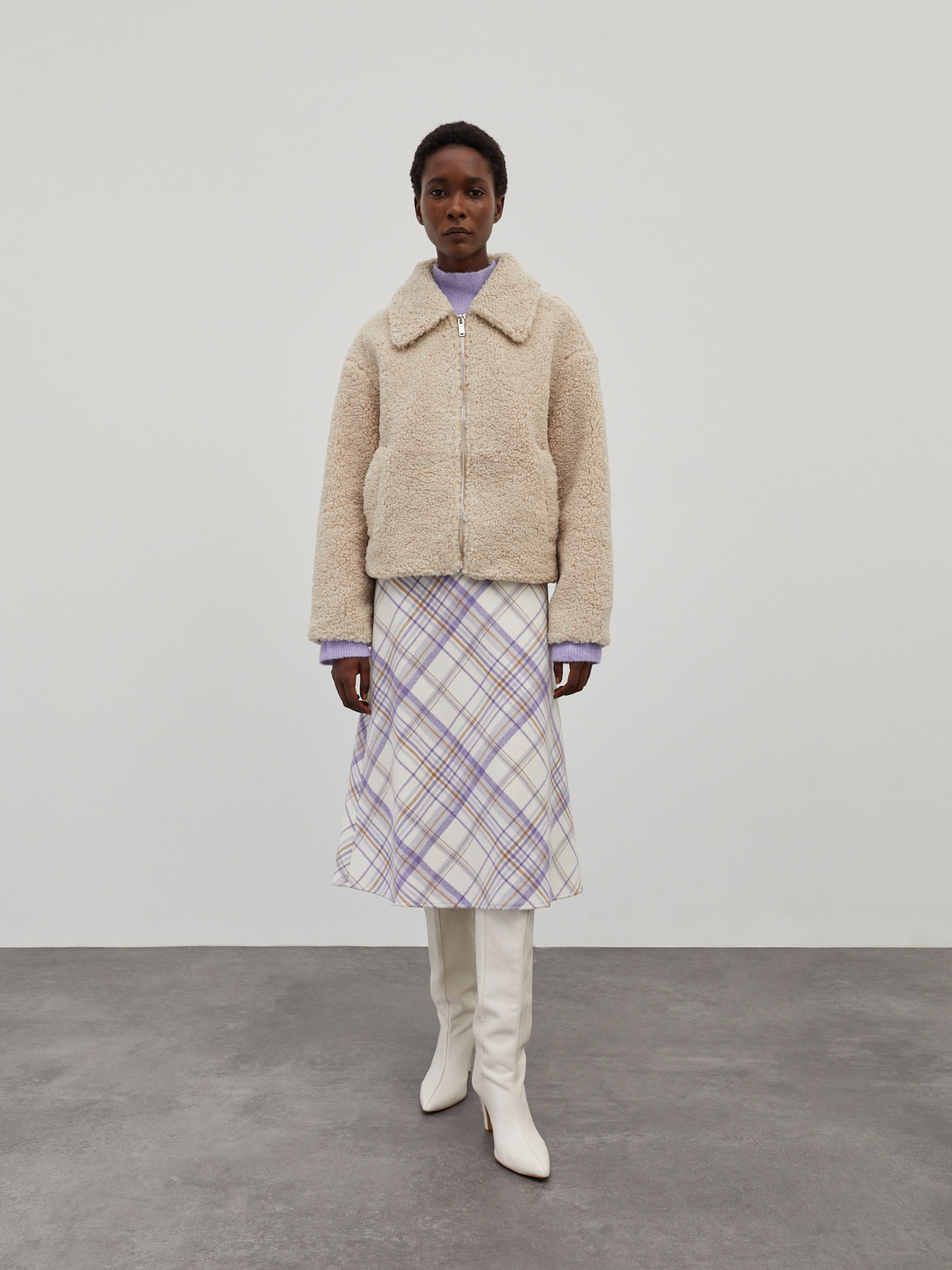 EDITED Producten Tussenjas 'Michika' Beige
