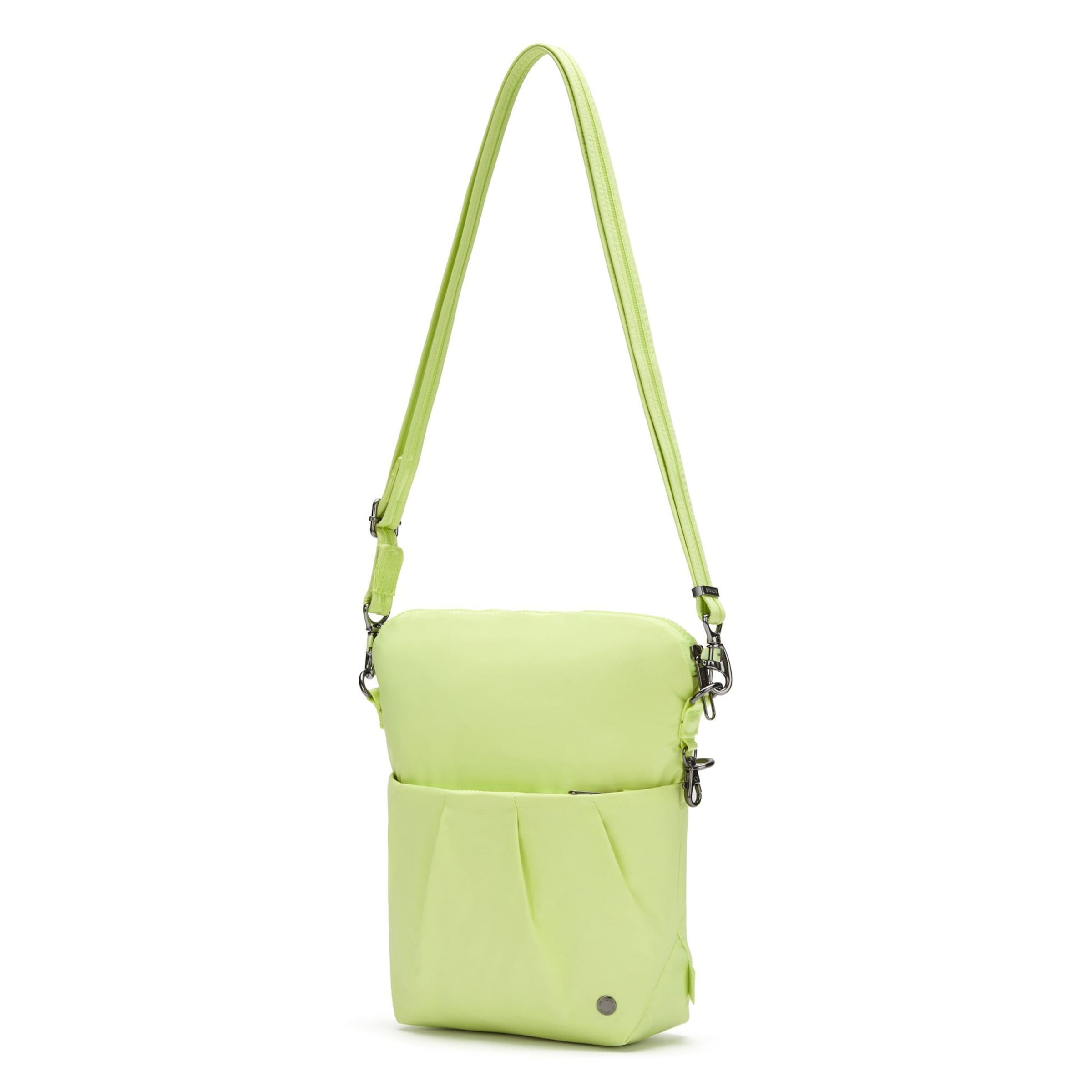 Borsa a tracolla 'Citysafe CX' di Pacsafe in verde
