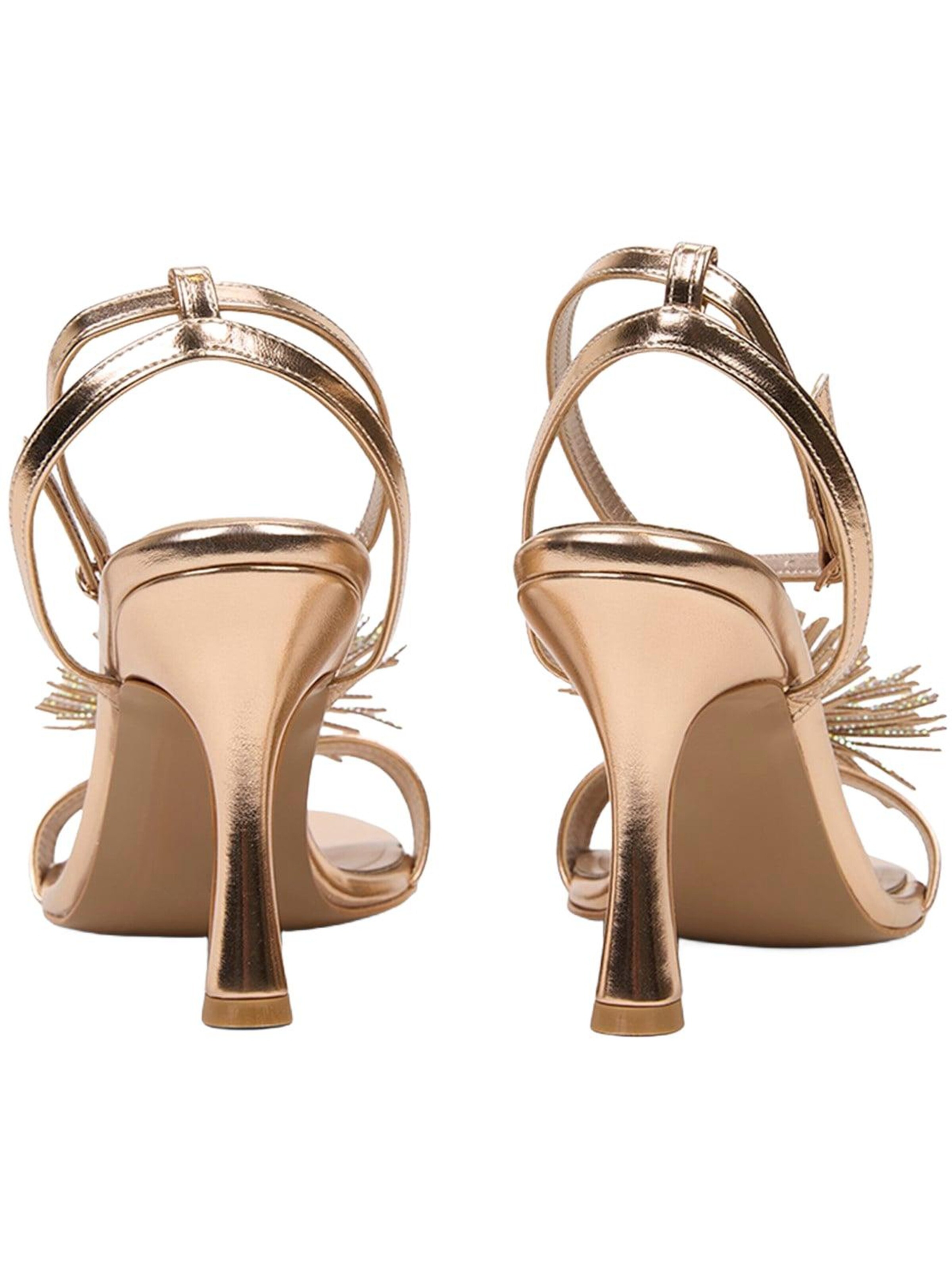Desa Strap Sandals 'Pumps' in Gold