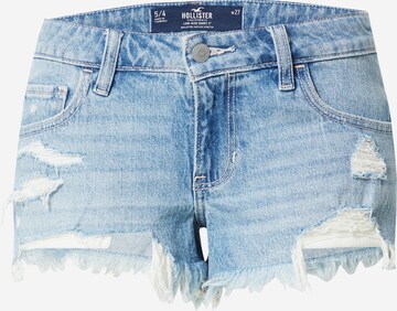 HOLLISTER Regular Jeans i blå: framsida