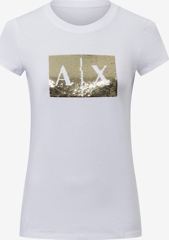 ARMANI EXCHANGE Shirt in Wit: voorkant