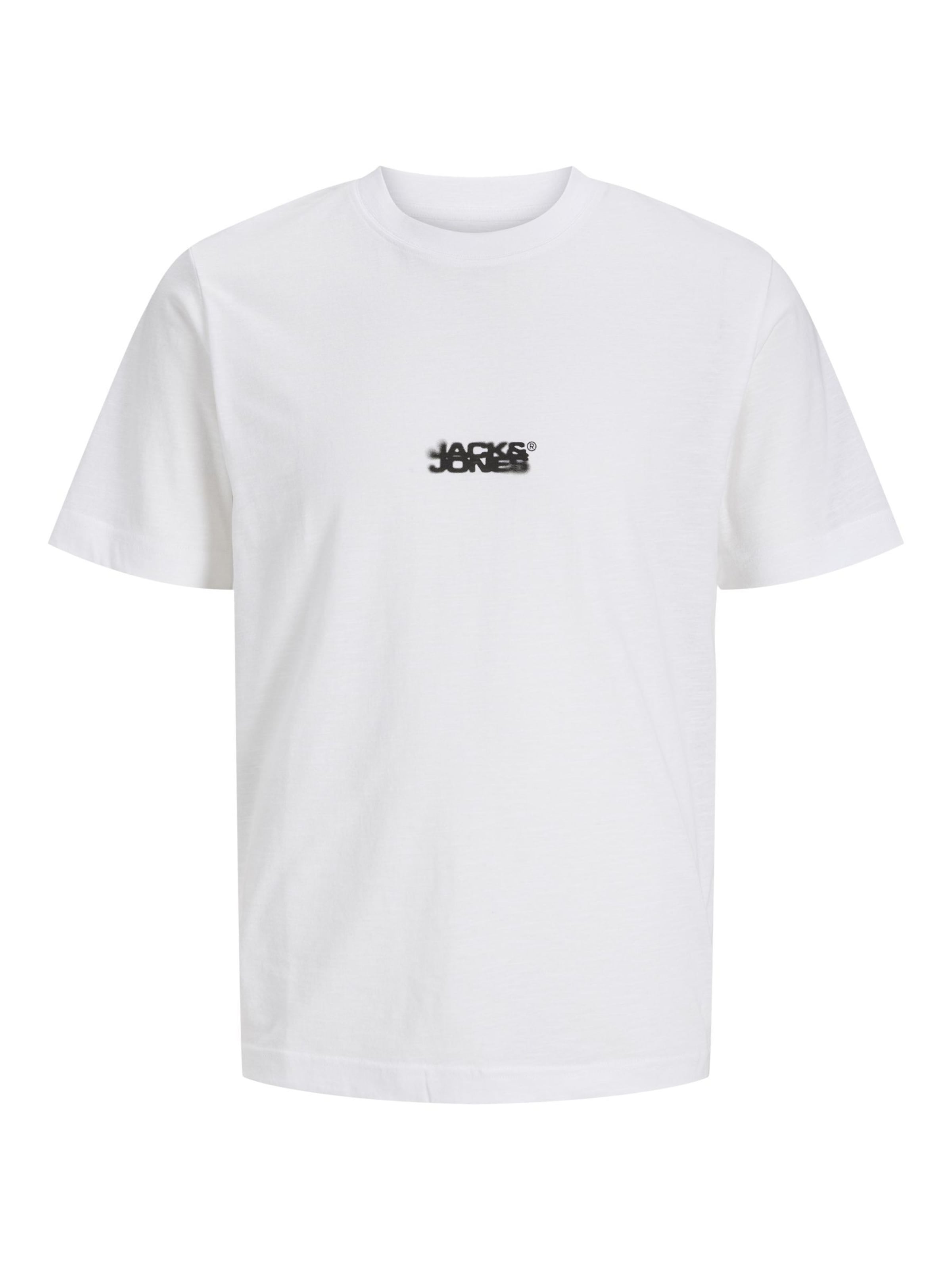 T-Shirt 'JCOSago' JACK & JONES en blanc : devant