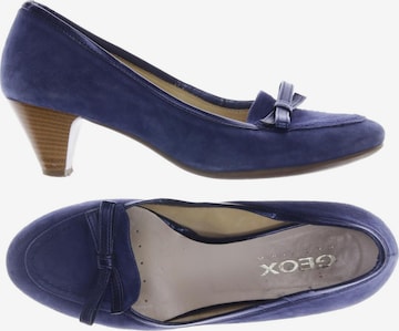 GEOX Pumps 37 in Blau: predná strana