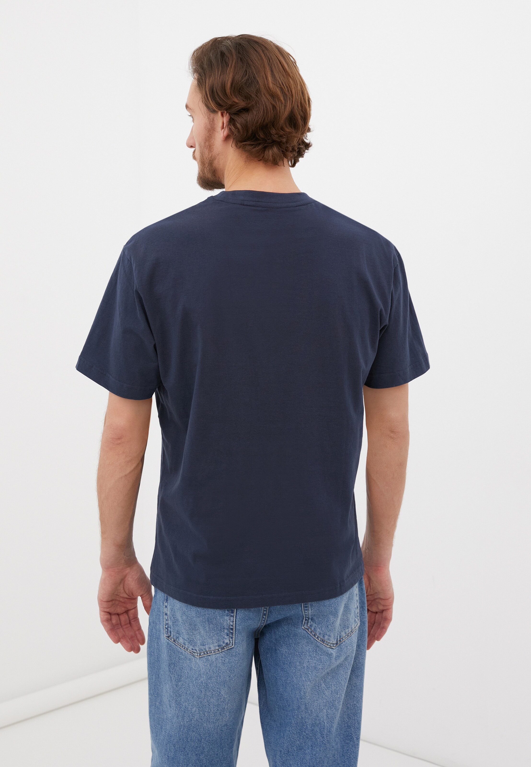 Männer Große Größen Finn Flare T-Shirt in Dunkelblau - PS35697 Männer Große Größen Finn Flare T-Shirt in Dunkelblau - PS35697