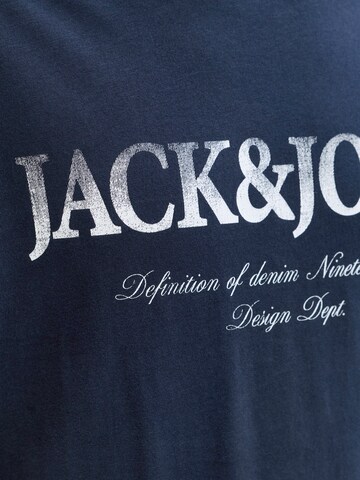 Jack & Jones Plus Shirt 'JJDEVIN DAYTONA' in Blauw
