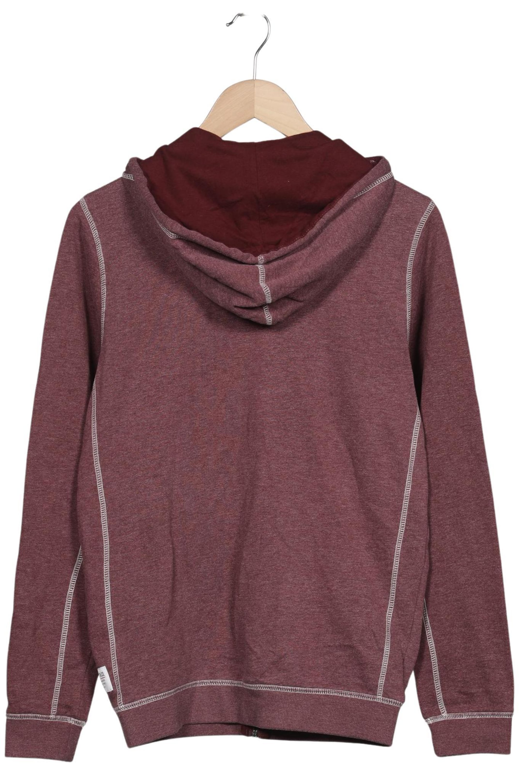 TOM TAILOR DENIM Kapuzenpullover S in Rot