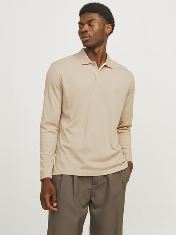T-Shirt JACK & JONES en beige : devant
