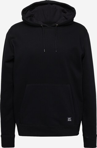 Sweat-shirt Vintage Industries en noir : devant