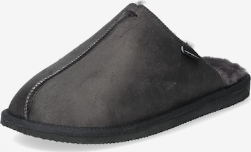 SHEPHERD Slippers in Black: front
