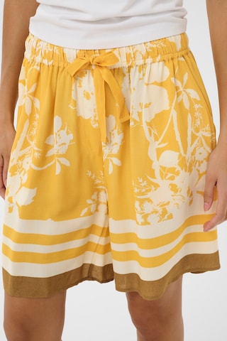 Loosefit Pantalon 'RashedaSZ' SAINT TROPEZ en jaune