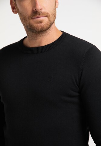 DreiMaster Klassik Pullover in Schwarz