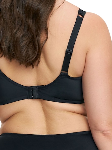 SUSA T-shirt Bra 'Porto' in Black