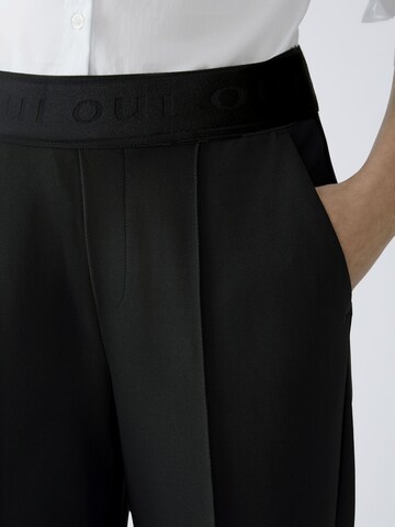 OUI Wide Leg Culotte 'Neya' in Schwarz