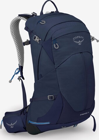 Osprey Wanderrucksack 'Stratos' in Blau