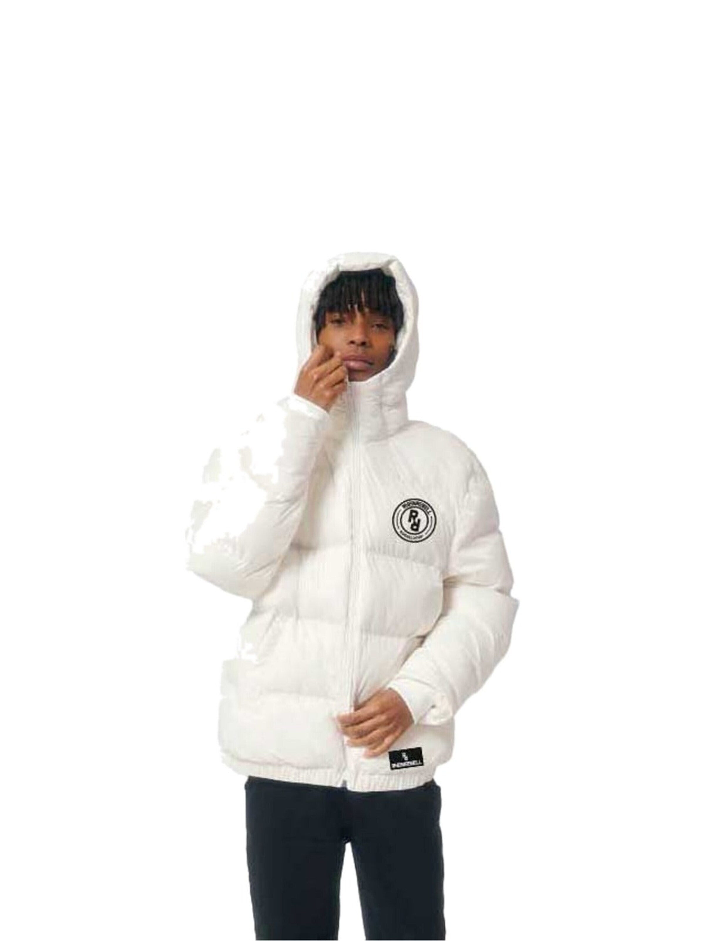 Rheinrebell Winter jacket 'Puffer' in Black
