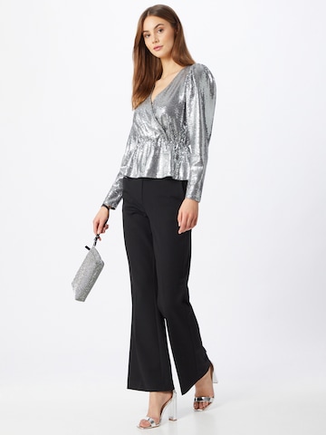 Gina Tricot Bluse 'Warren' in Silber