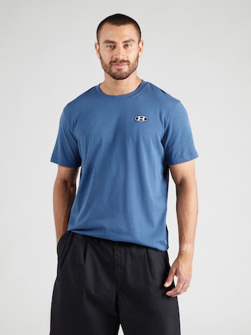 UNDER ARMOUR - Camiseta funcional 'Tech Utility' en azul: frente