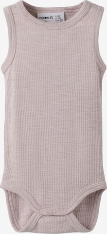 NAME IT - Pijama entero/body en lila: frente