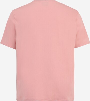 Maglietta di Lyle & Scott Big&Tall in rosa