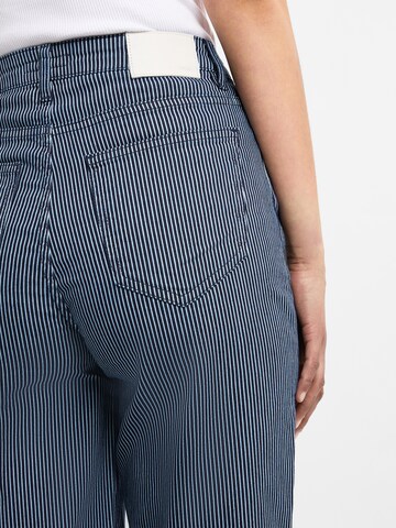 OPUS Wide leg Broek 'Mivy' in Blauw