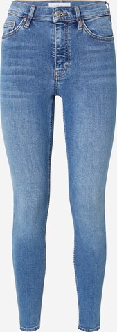 TOPSHOP Slimfit Jeans 'Jamie' in Blauw: voorkant