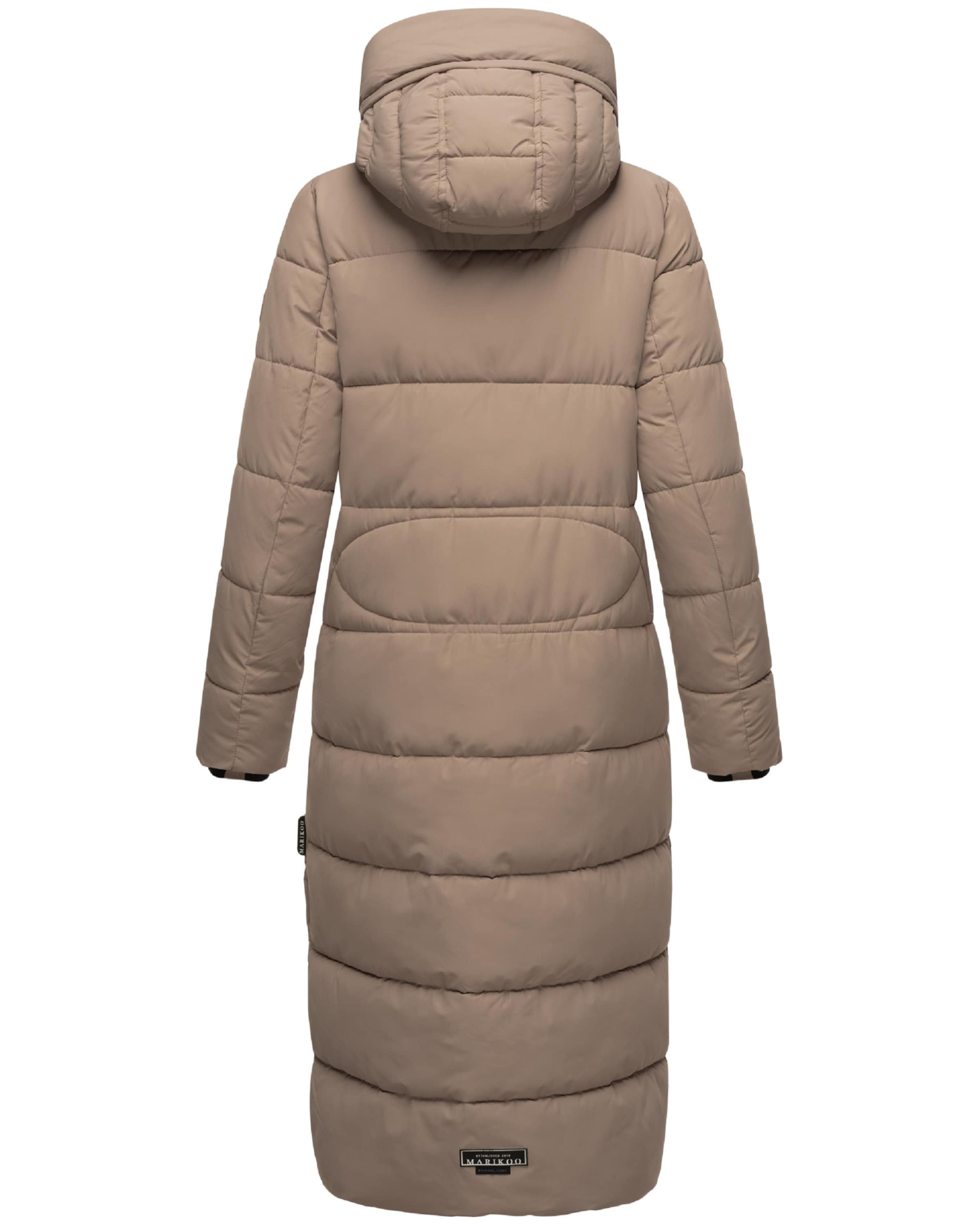 MARIKOO Vinterkappa 'Nadeshikoo XVI' i brun