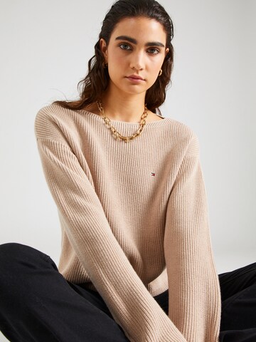 TOMMY HILFIGER Sweater in Beige