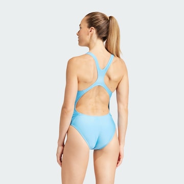 ADIDAS PERFORMANCE Active Swimsuit 'Big Bars' in Blue