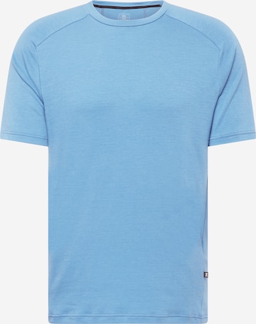 On Shirt 'Focus' in Blue: front