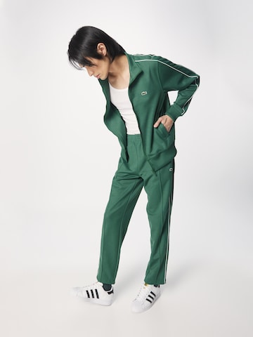 LACOSTE - regular Pantalón en verde