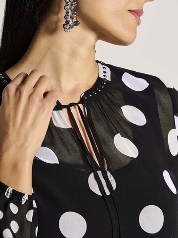 MADELEINE Blouse in Zwart