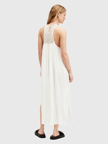 AllSaints Kleid 'CORRS' (GOTS) in Weiß: Rückseite