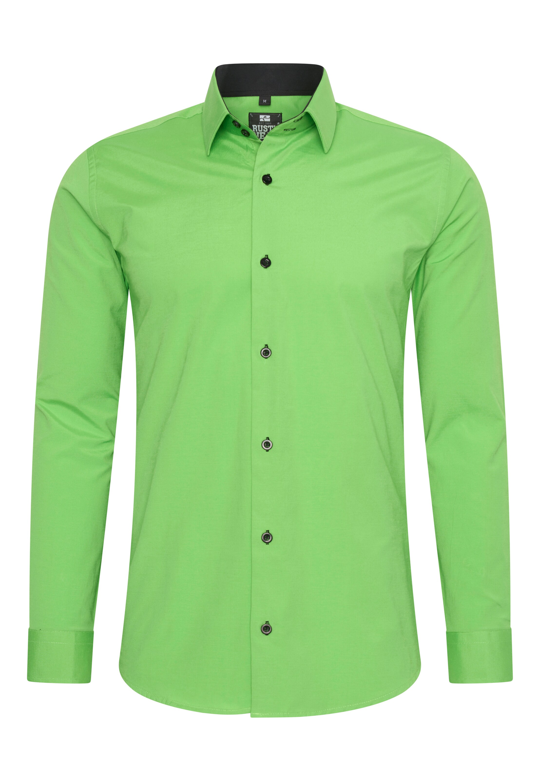 Rusty Neal Regular fit Button Up Shirt in Green: front